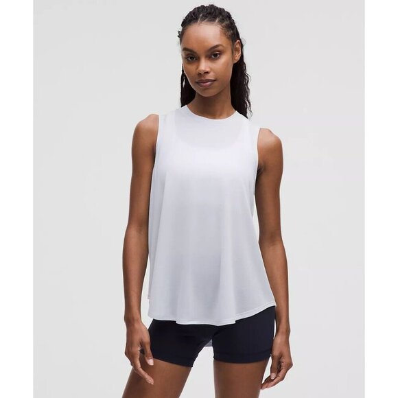Lightweight Split-Back Training Tank Top - Starch Blue - Picture 1 of 3
